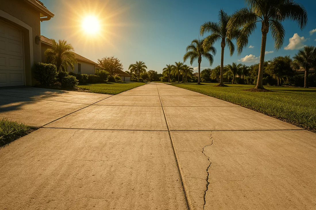 How to Protect Your Concrete Driveway From Florida's Sun
