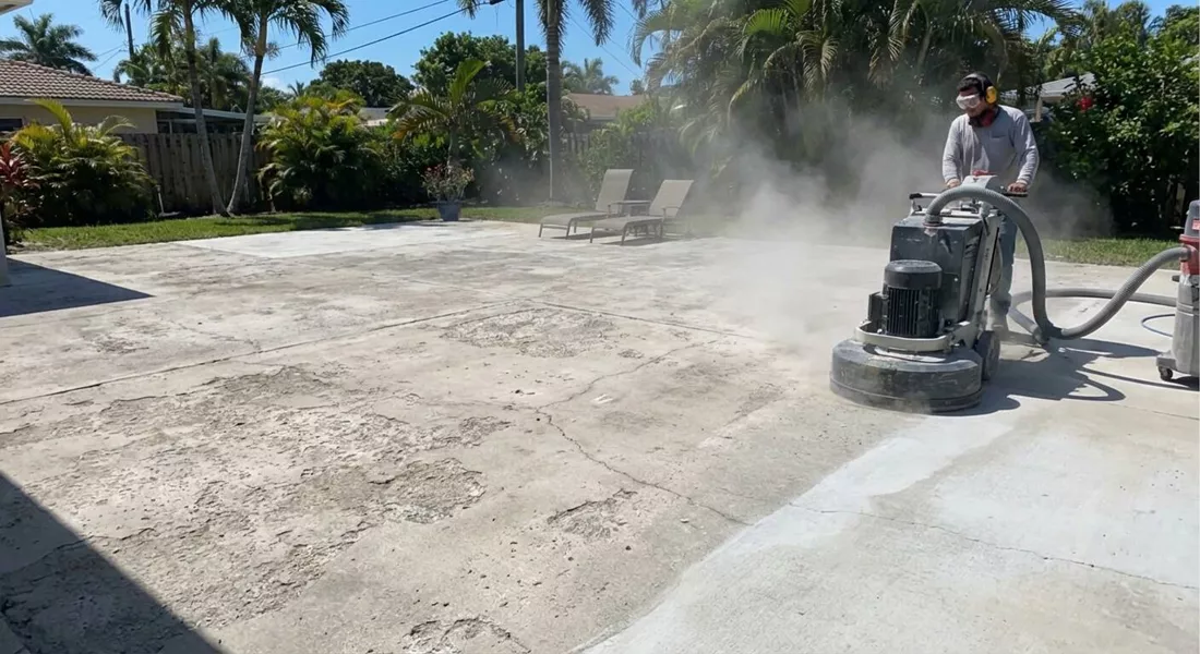 Does Your Patio in Palm Beach County Need Concrete Grinding?